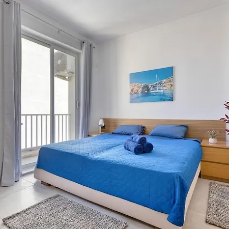 شقة Calm 2br Flat Fast Wifi Garden View Gzira