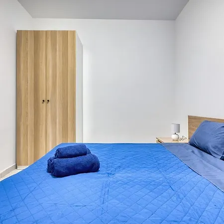 Calm 2br Flat Fast Wifi Garden View Gzira